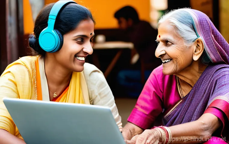 힌디어 모음과 자음 - A focused young adult, in their late teens or early twenties, practices Hindi pronunciation in a wel... 힌디어 모음과 자음 - A focused young adult, in their late teens or early twenties, practices Hindi pronunciation in a wel...