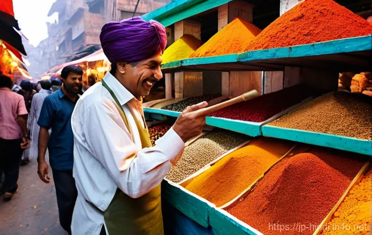 힌디어 기본 회화 - **Prompt 1: A Heartfelt "Namaste" in a Village**
    A heartwarming scene featuring a young Japanese...