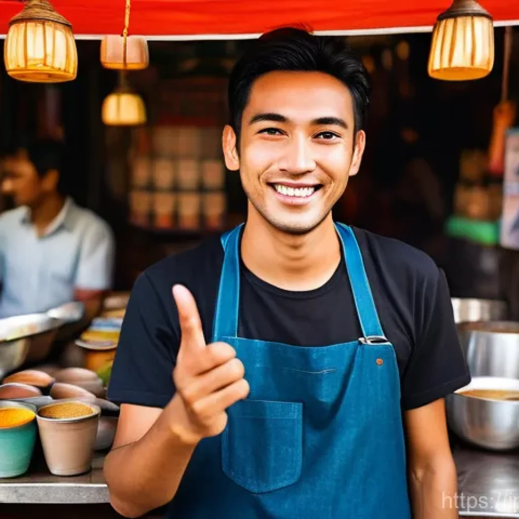 힌디어 숫자 읽는 법 - **Prompt:** A cheerful young Japanese man, casually dressed in a light t-shirt and jeans, is enthusi...