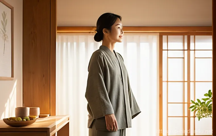 힌디어와 건강 - Image Prompt 1: Ayurvedic Morning Serenity**