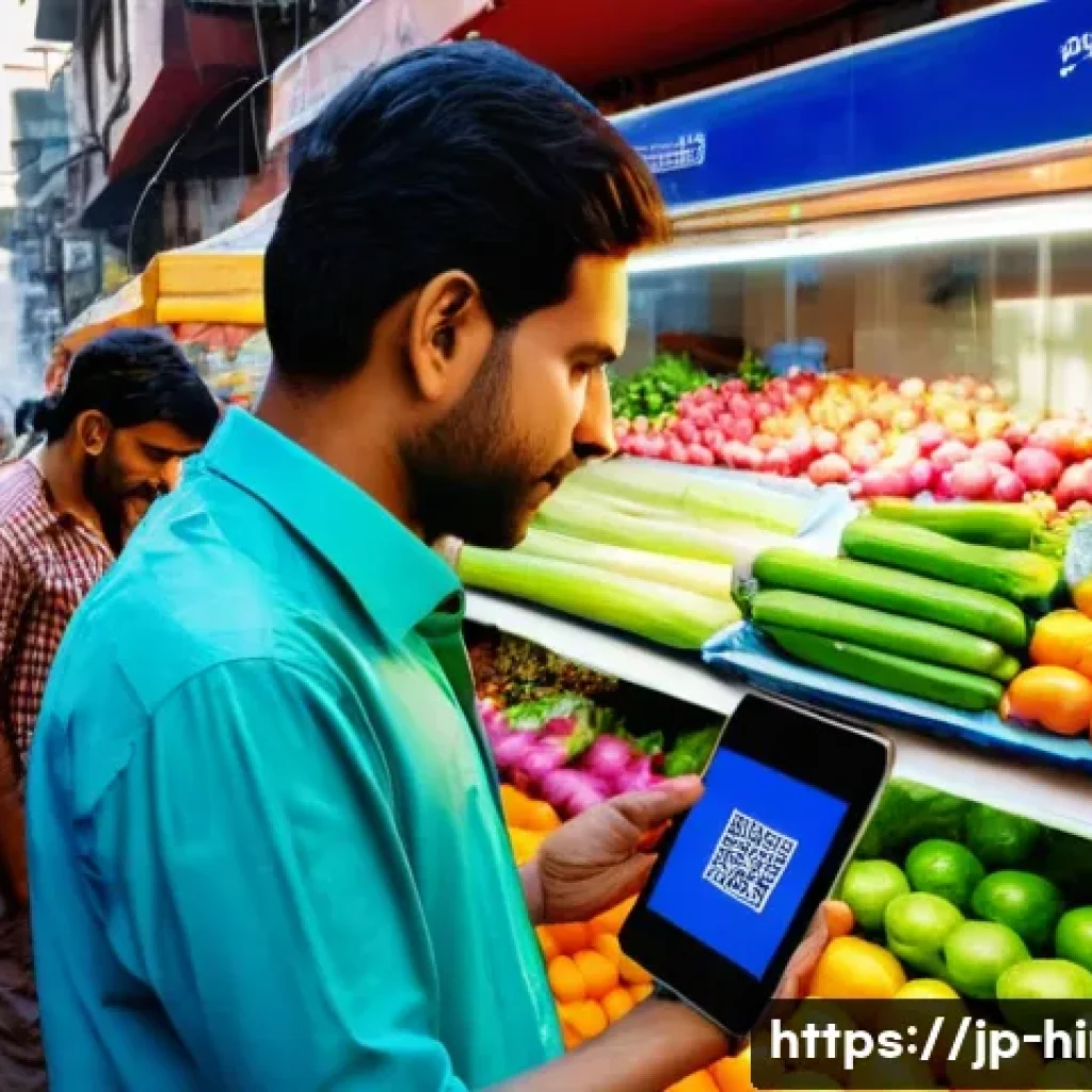 힌디어와 시사 이슈 - **Prompt:** A vibrant, bustling Indian market street scene at sunset, showcasing India's economic gr...